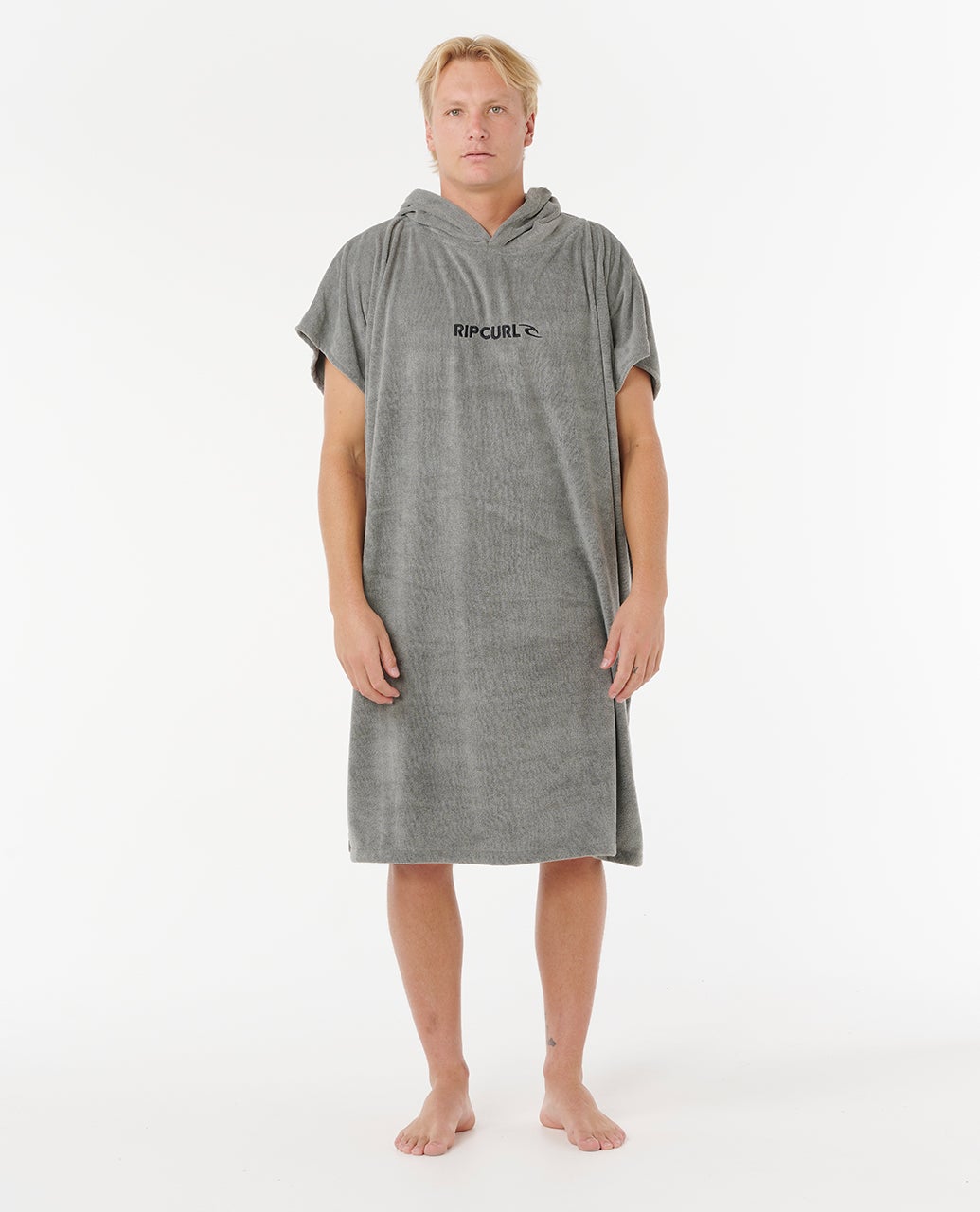 Brand Hooded Towel Olive