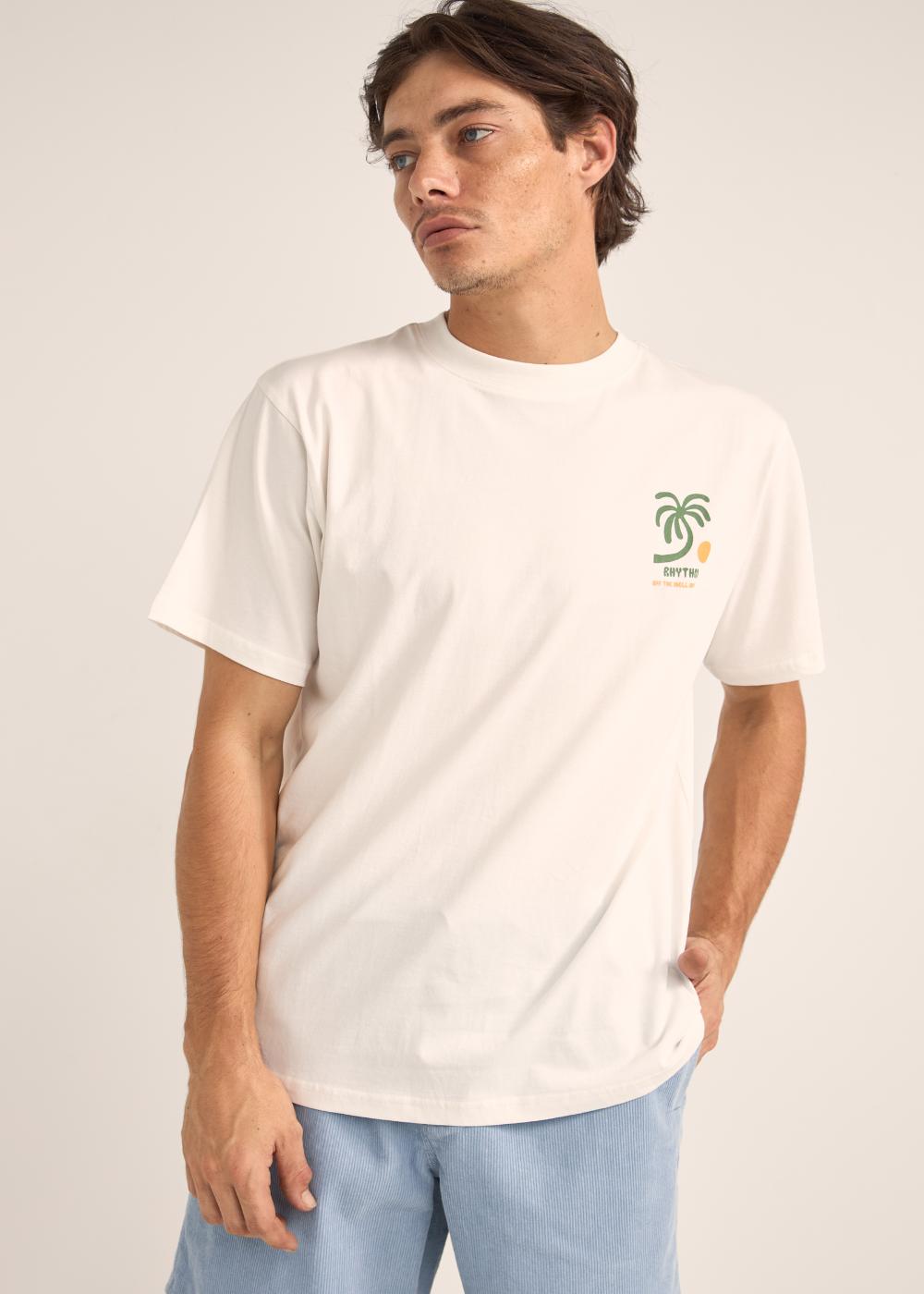 Trees T-Shirt - טישרט לבנה 100% כותנה אורגנית