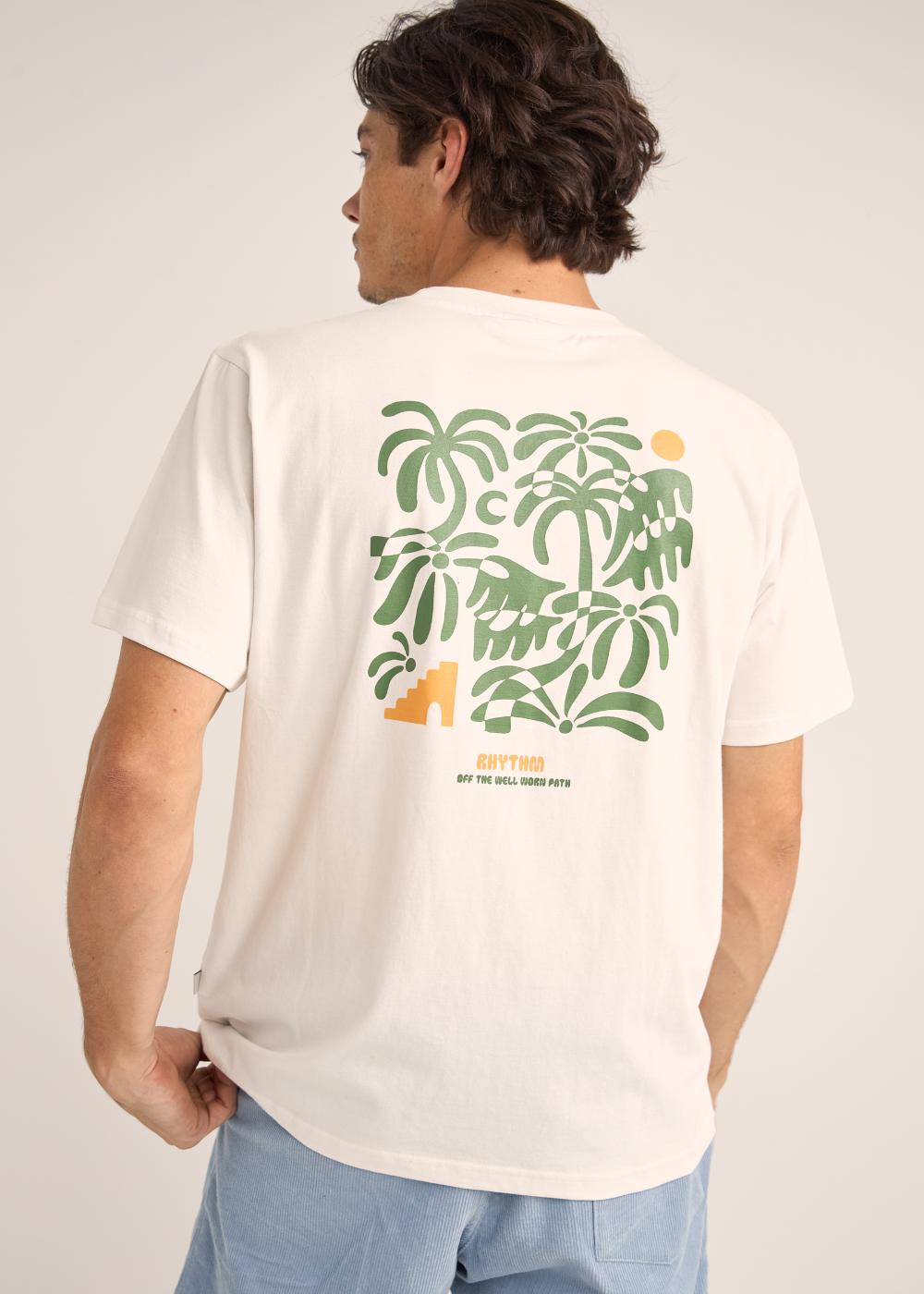 Trees T-Shirt - טישרט לבנה 100% כותנה אורגנית