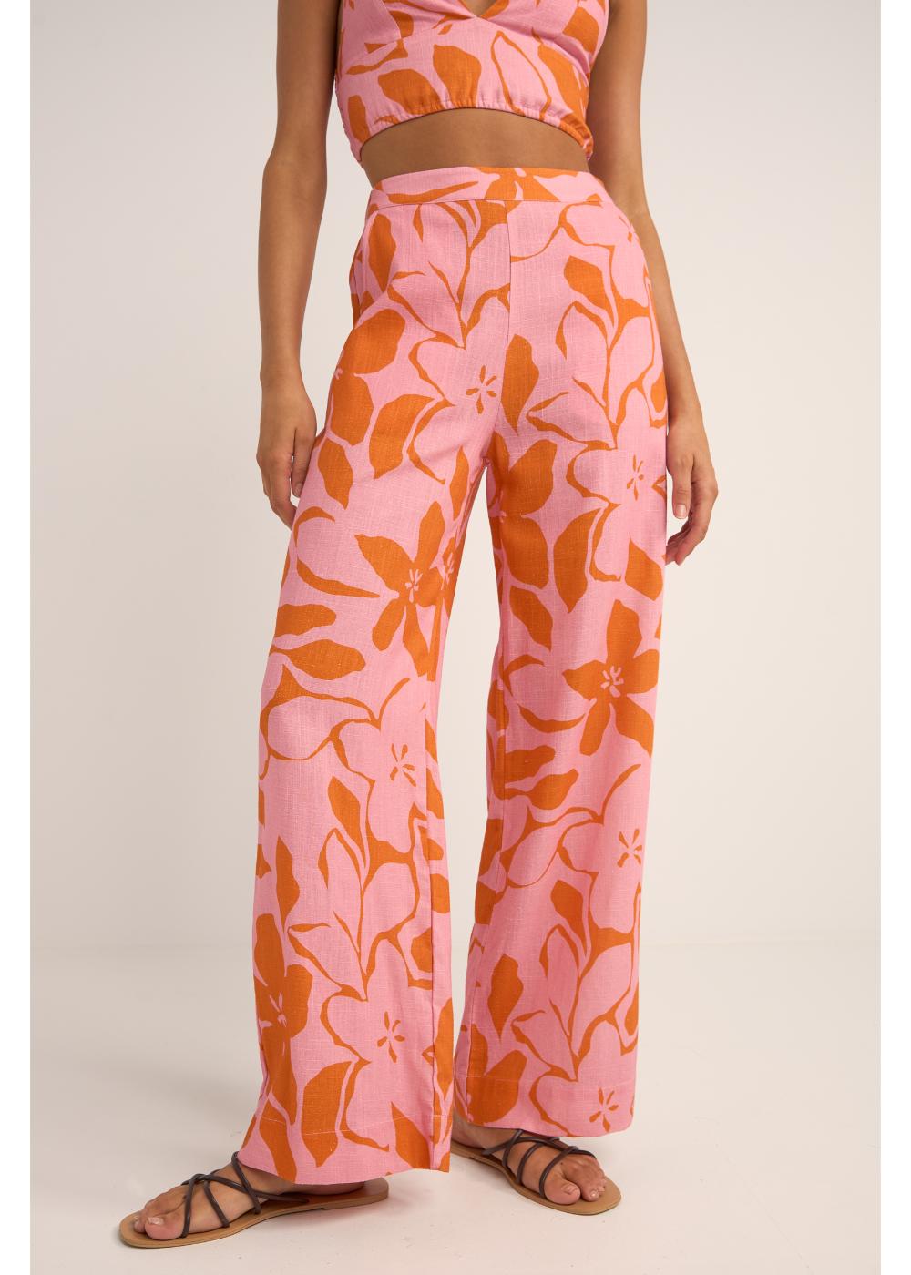 Bora Bora Wide Leg Pant - מכנסי שפתן