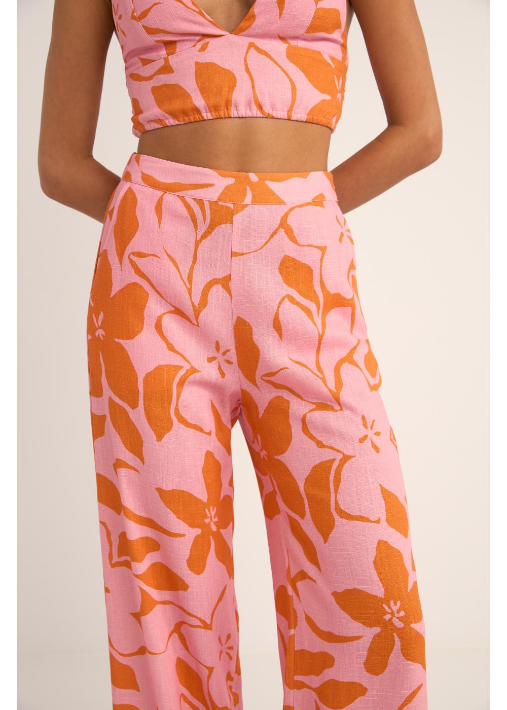 Bora Bora Wide Leg Pant - מכנסי שפתן