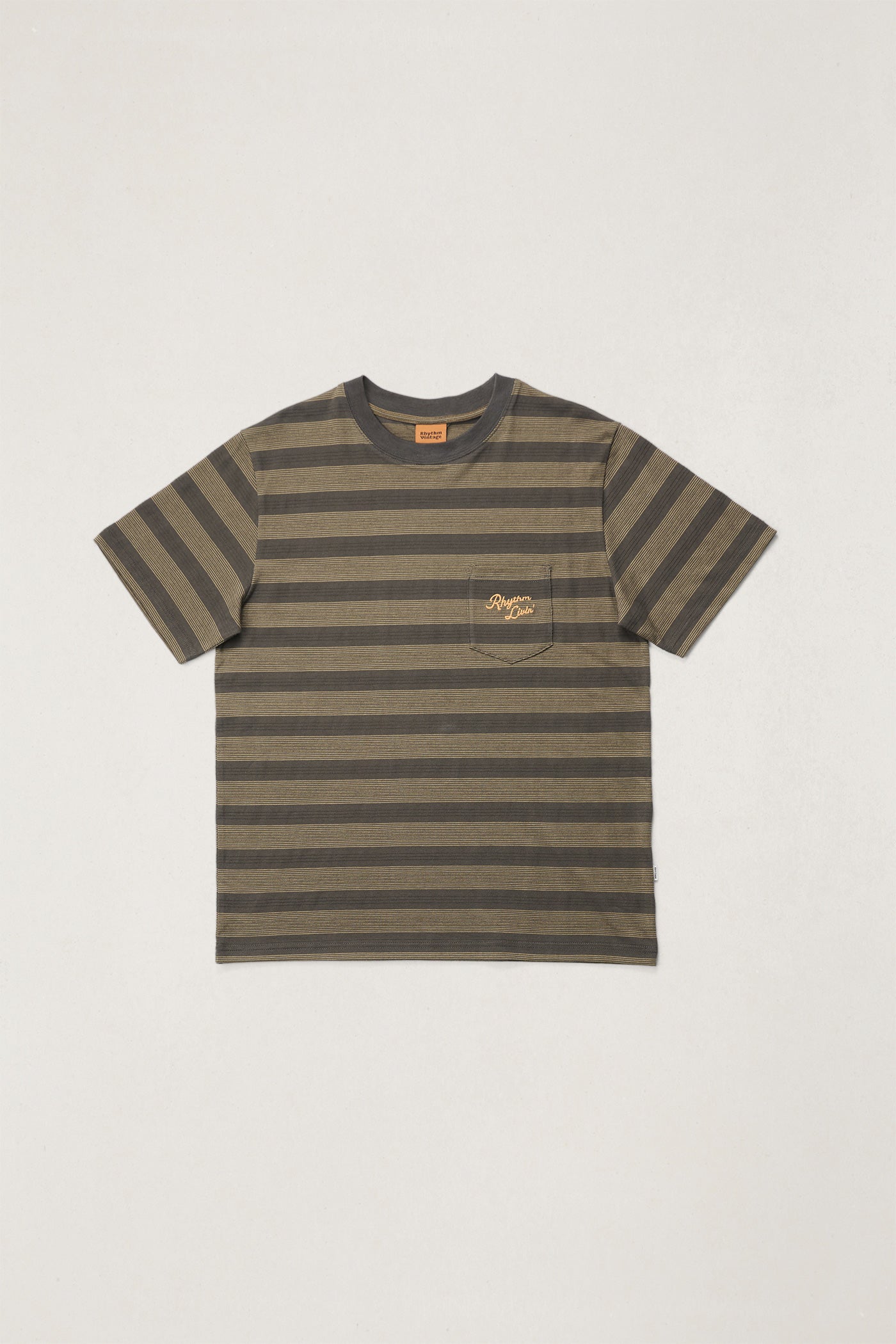 Vintage Jacquard Stripe Ss T-Shirt