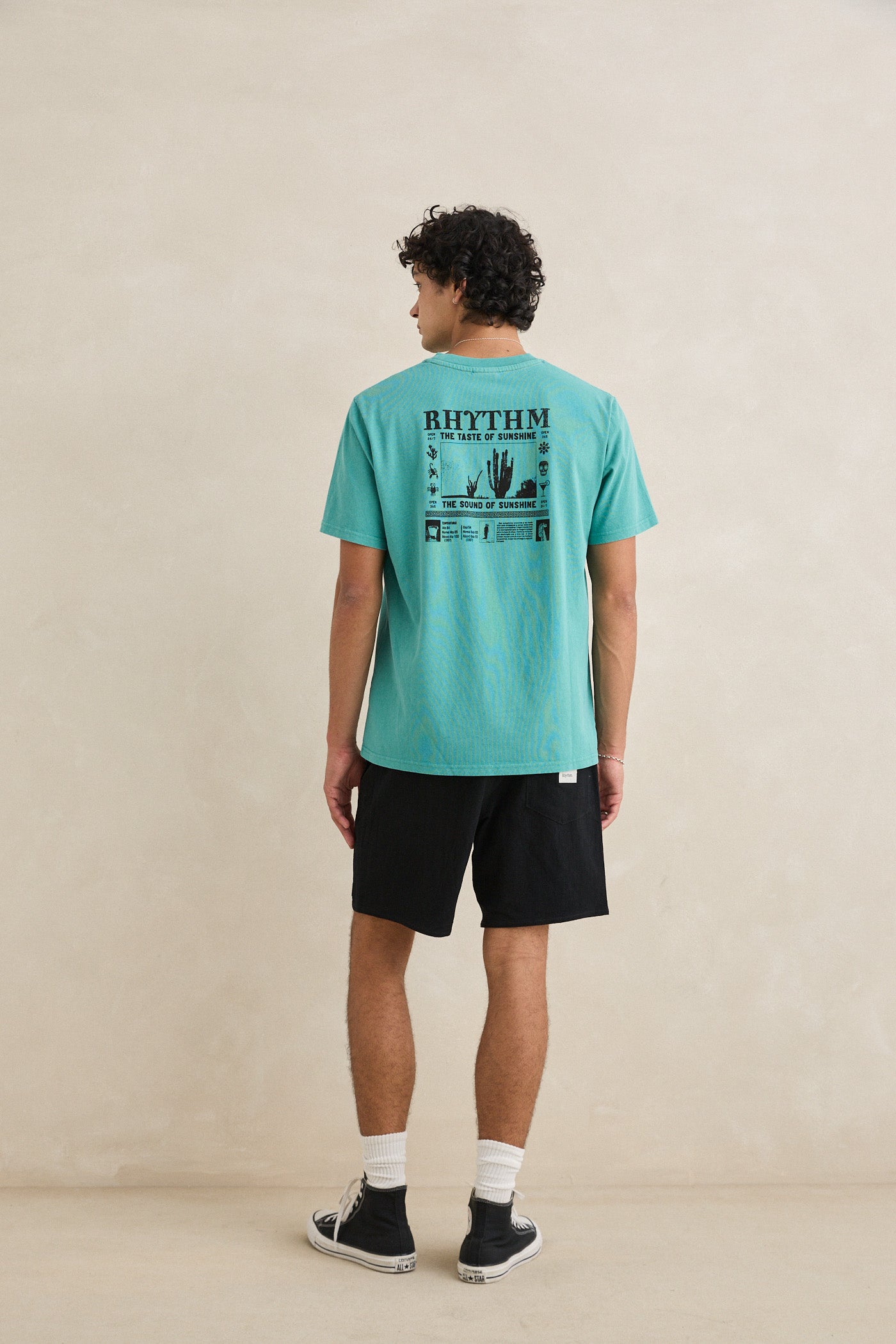 Textured Linen Jam - מכנס קצר פשתן/כותנה