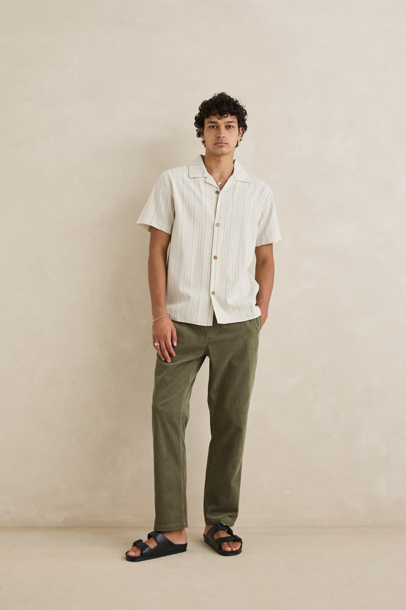 Vacation Stripe SS Shirt