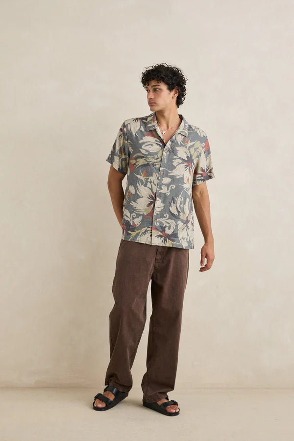 Tropical Camo Ss Shirt