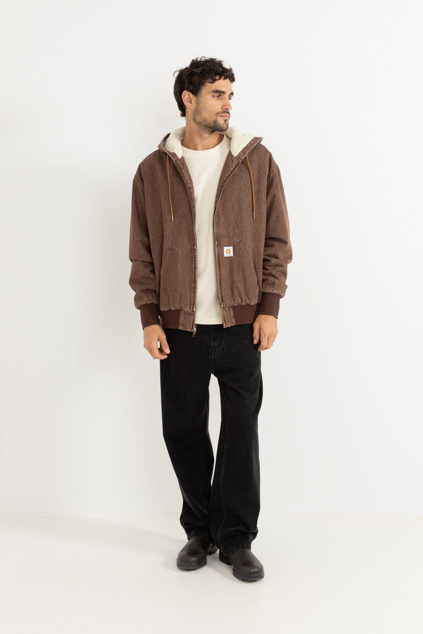 Insulated Denim Work Jacket F25