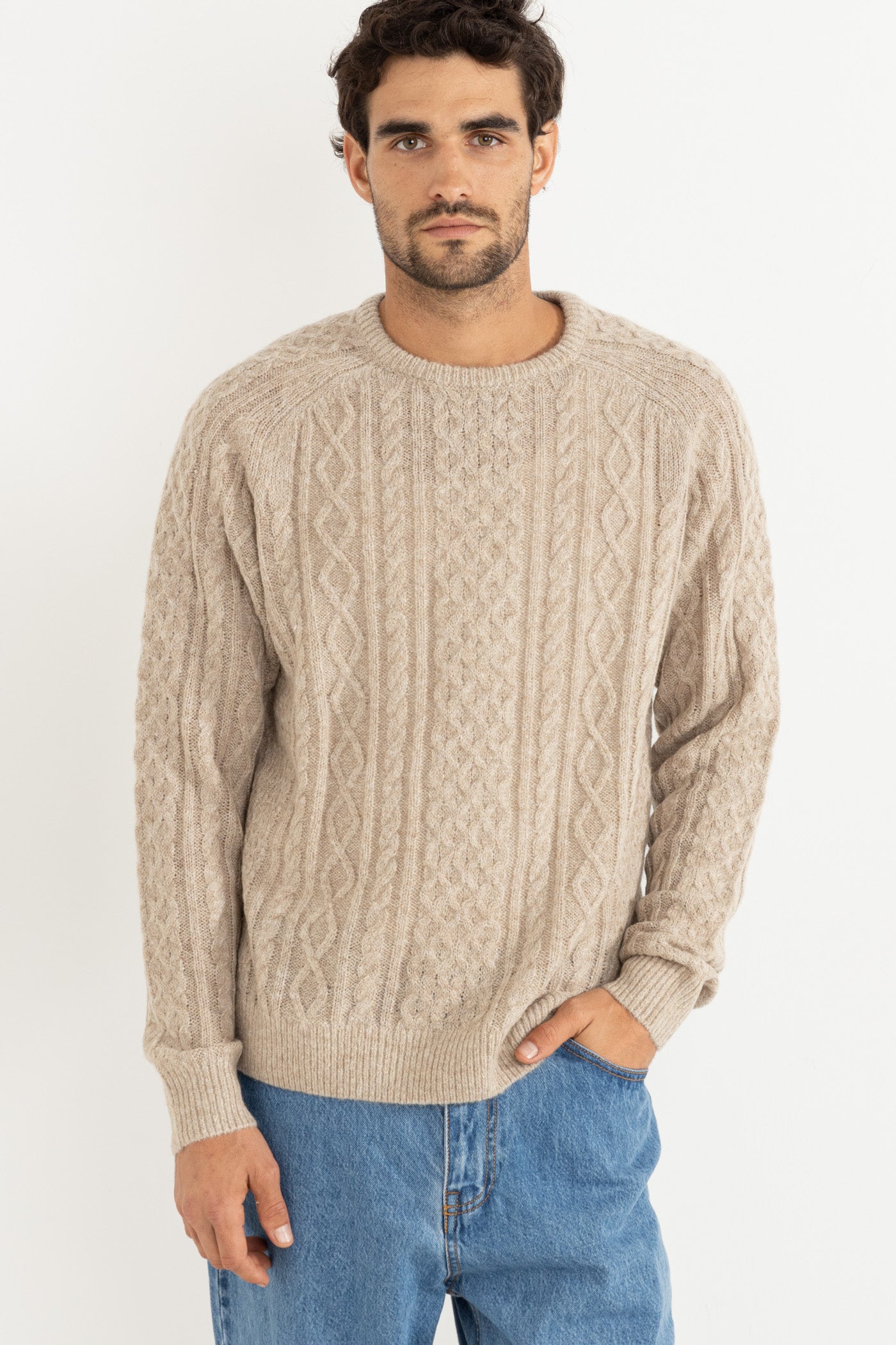 Mohair Fishermans Knit F25