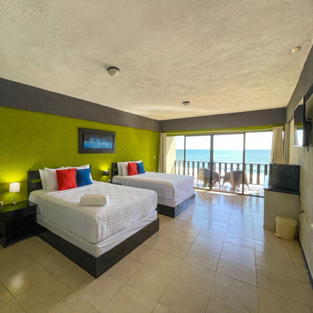 papaya surf garden hotel - El Salvador המלון שנישן בו בטיול לאל סלבדור