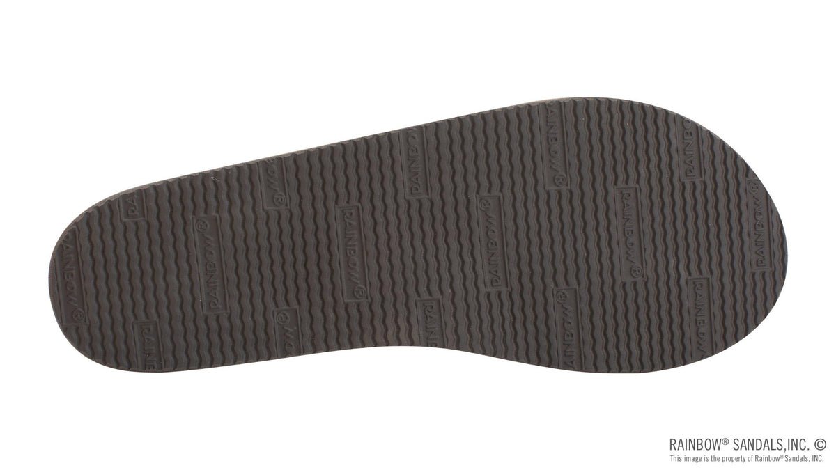 Rainbow Premier Leather Single Layer לנשים, Dark Brown — מבט צד נוסף