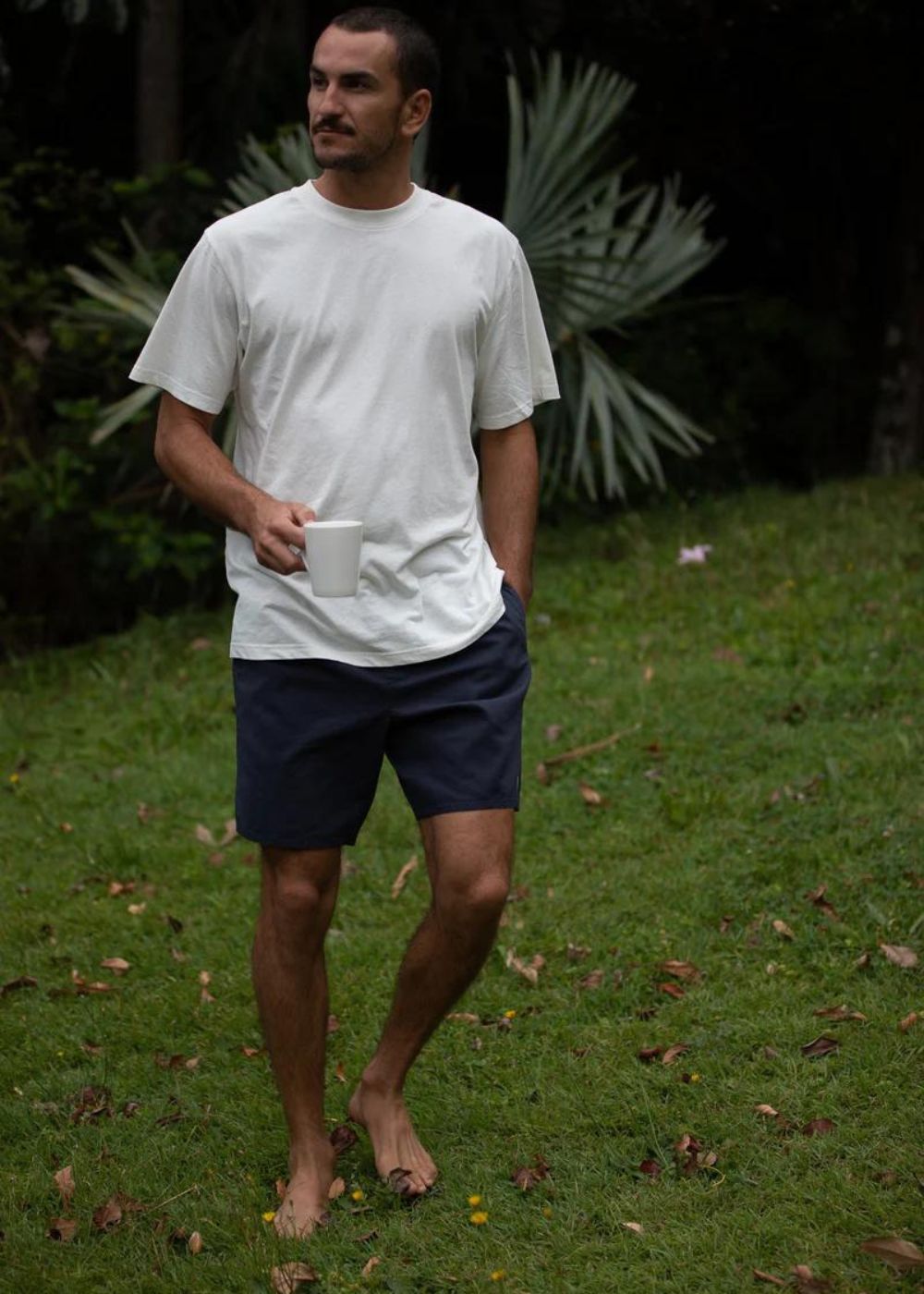 Classic Linen Jam - מכנסי כותנה קצרים (Copy)