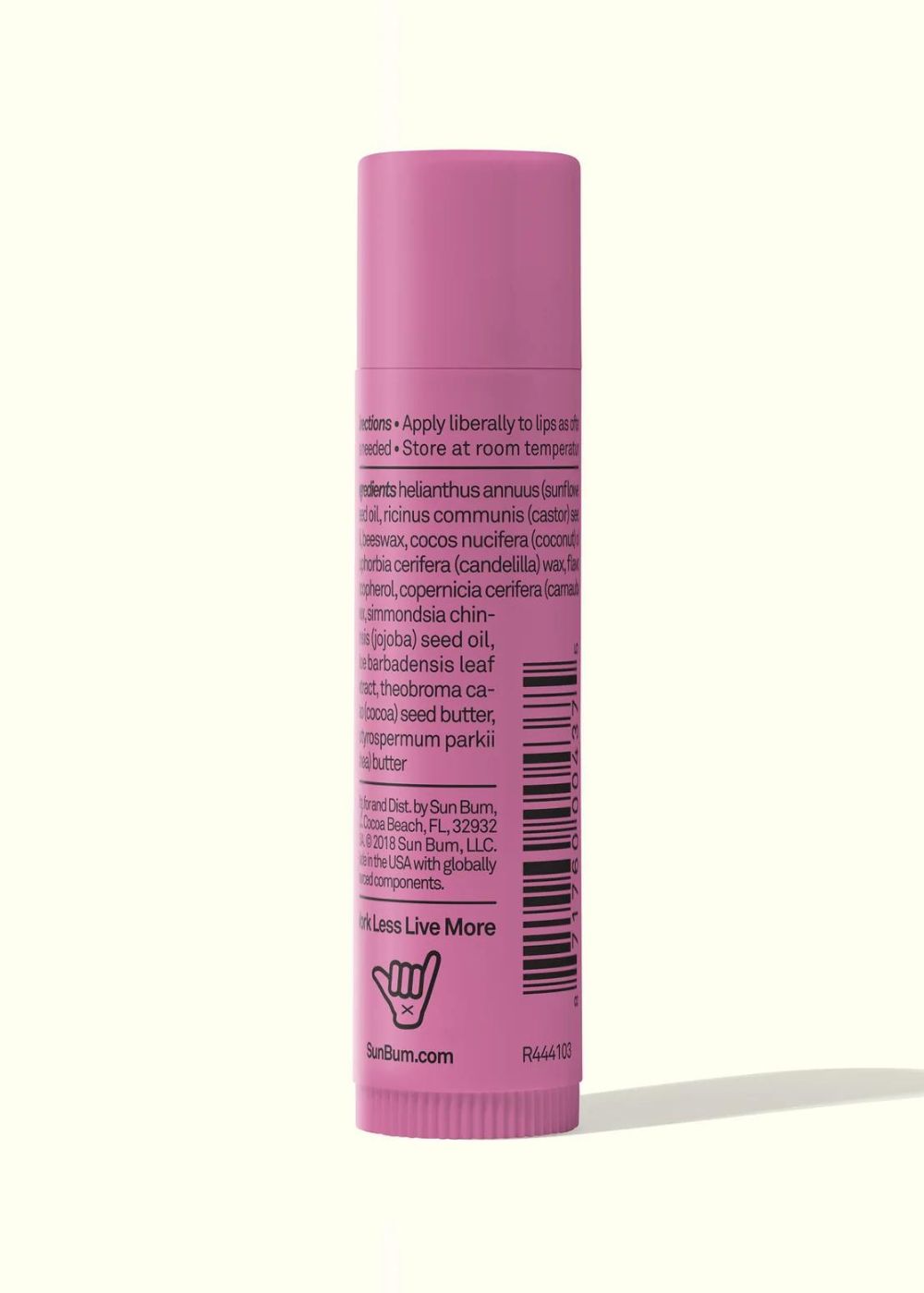 Sun Bum CocoBalm Moisturizing Lip Balm – Groove Cherry 4.25 G שפתון לחות - גרוב