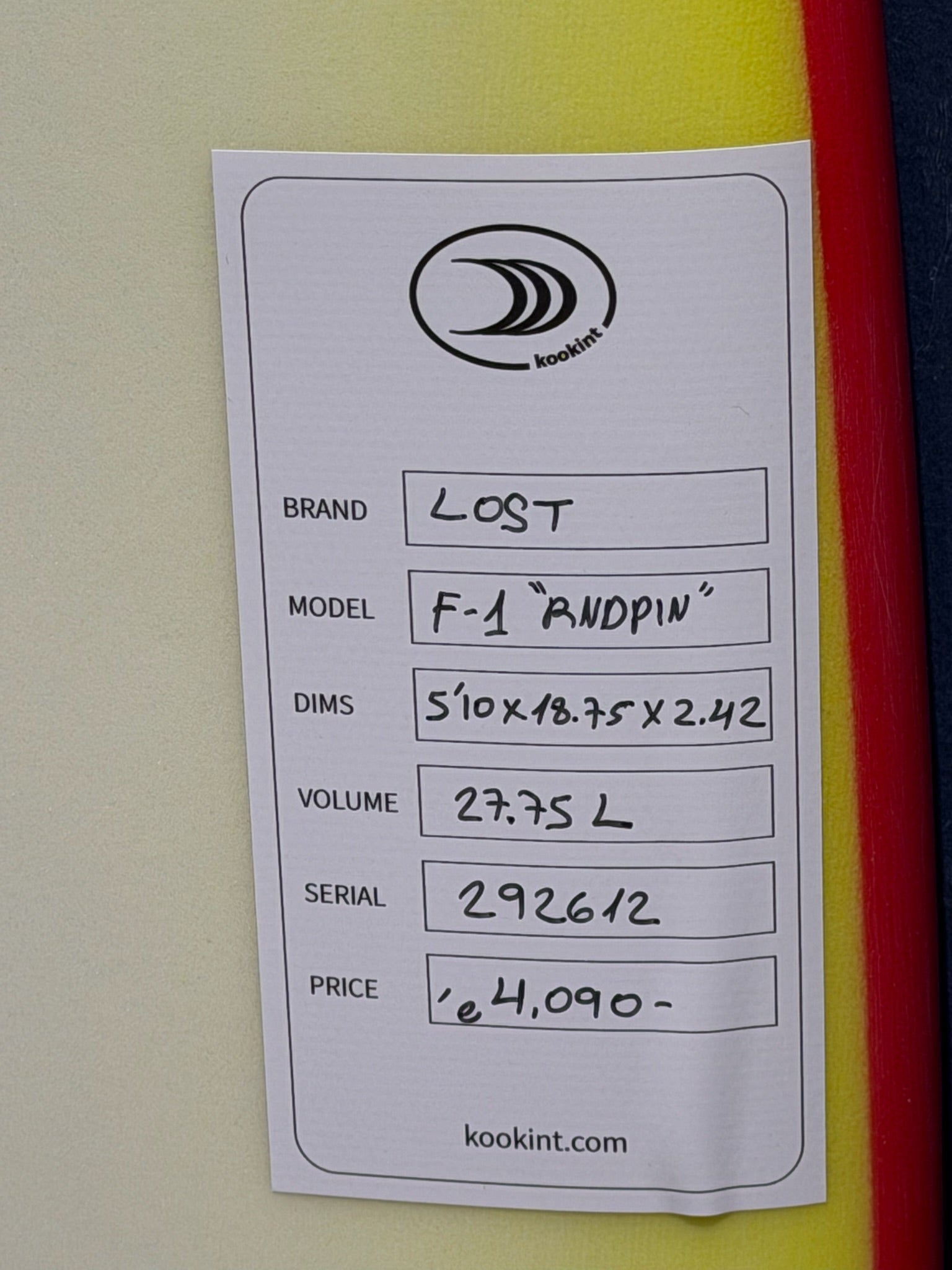 FORMULA-1 (F1) YAGO "RNDPIN" 5.10