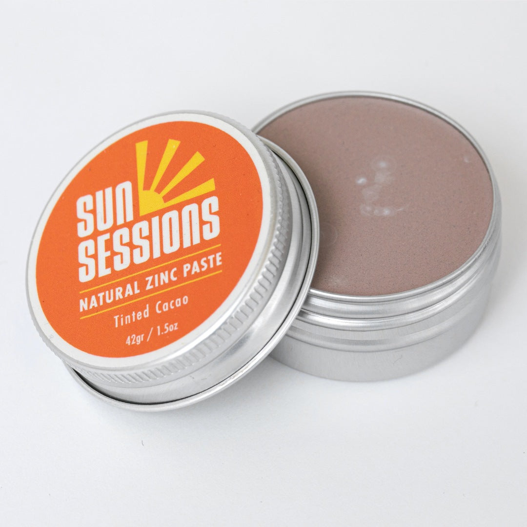 sun session - natural zinc paste - סאן סשין זינק - קרם הגנה לגולשים אורגני