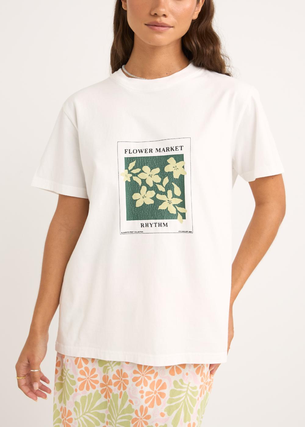 Flower Market Boyfriend Tee