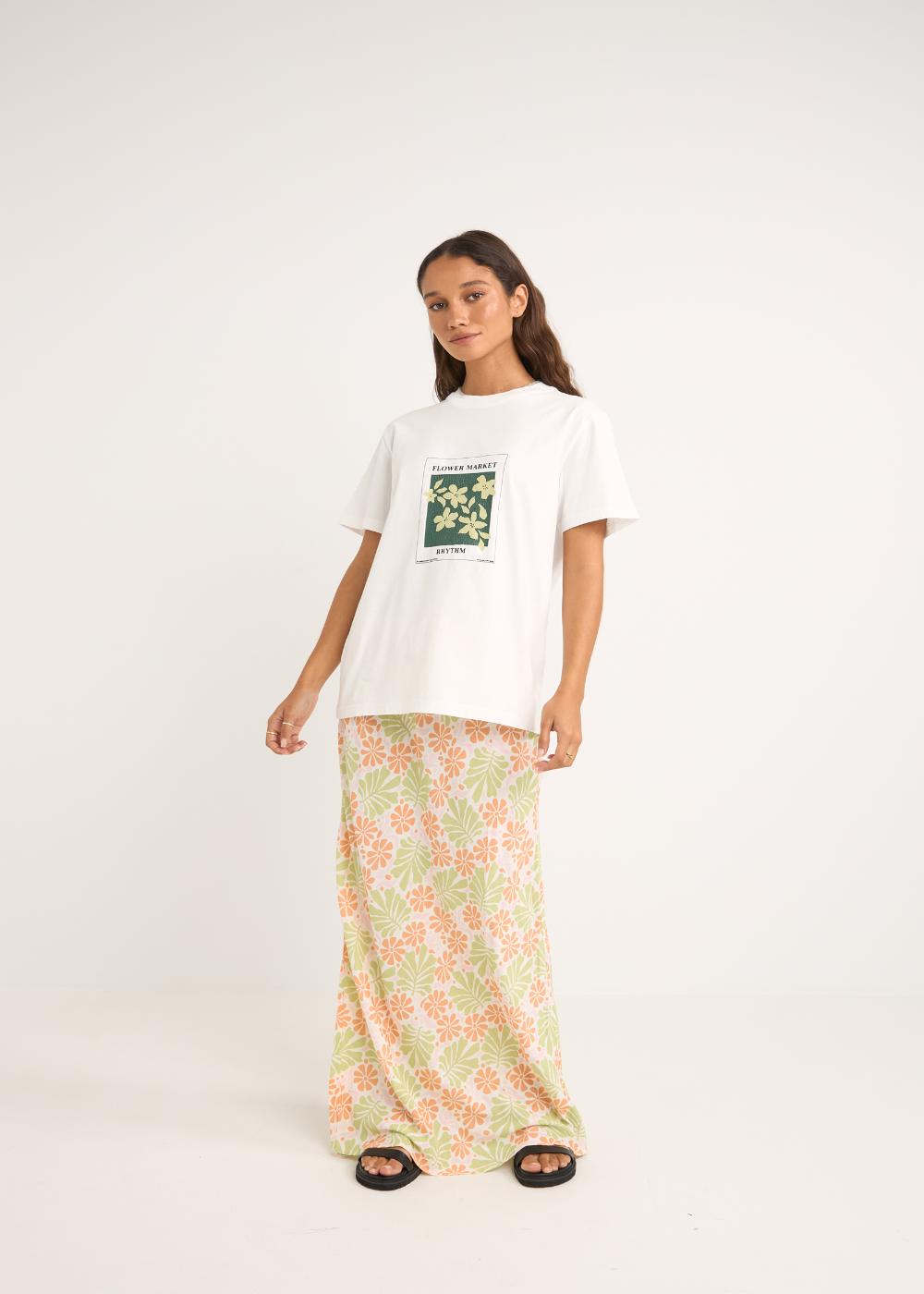 Flower Market Boyfriend Tee