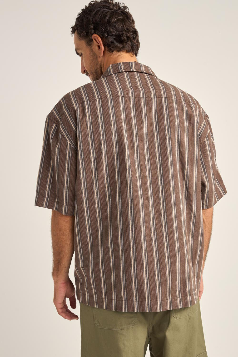 Baja Relaxed Stripe Ss Shirt F25