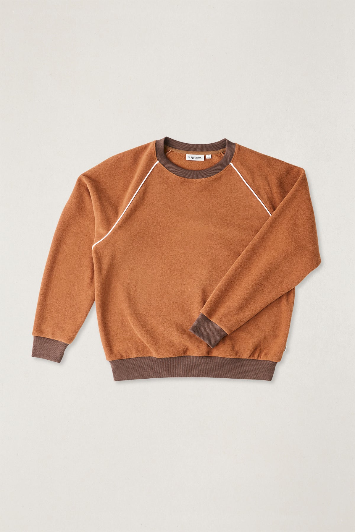 Rhythm Pipe Polar Crew Neck BURNT ORANGE