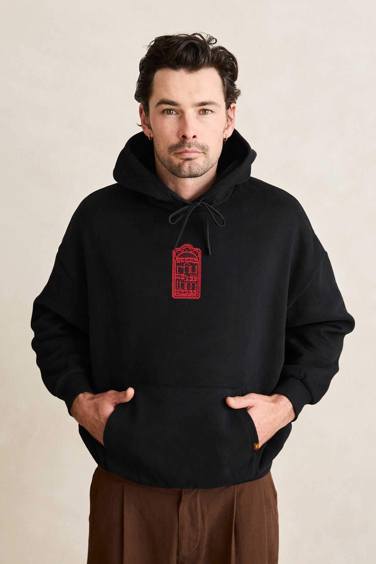 Rhythm Pressed Petal Hood BLACK