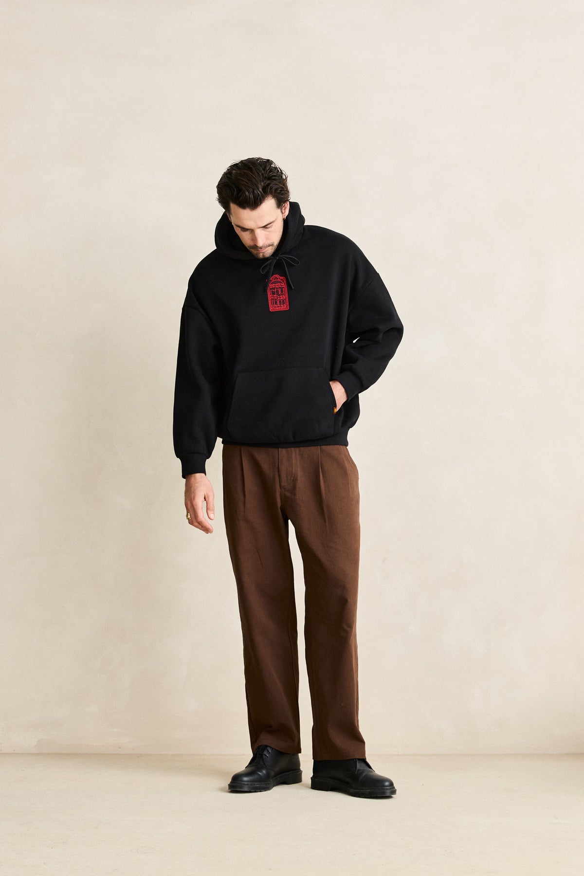 Rhythm Pressed Petal Hood BLACK