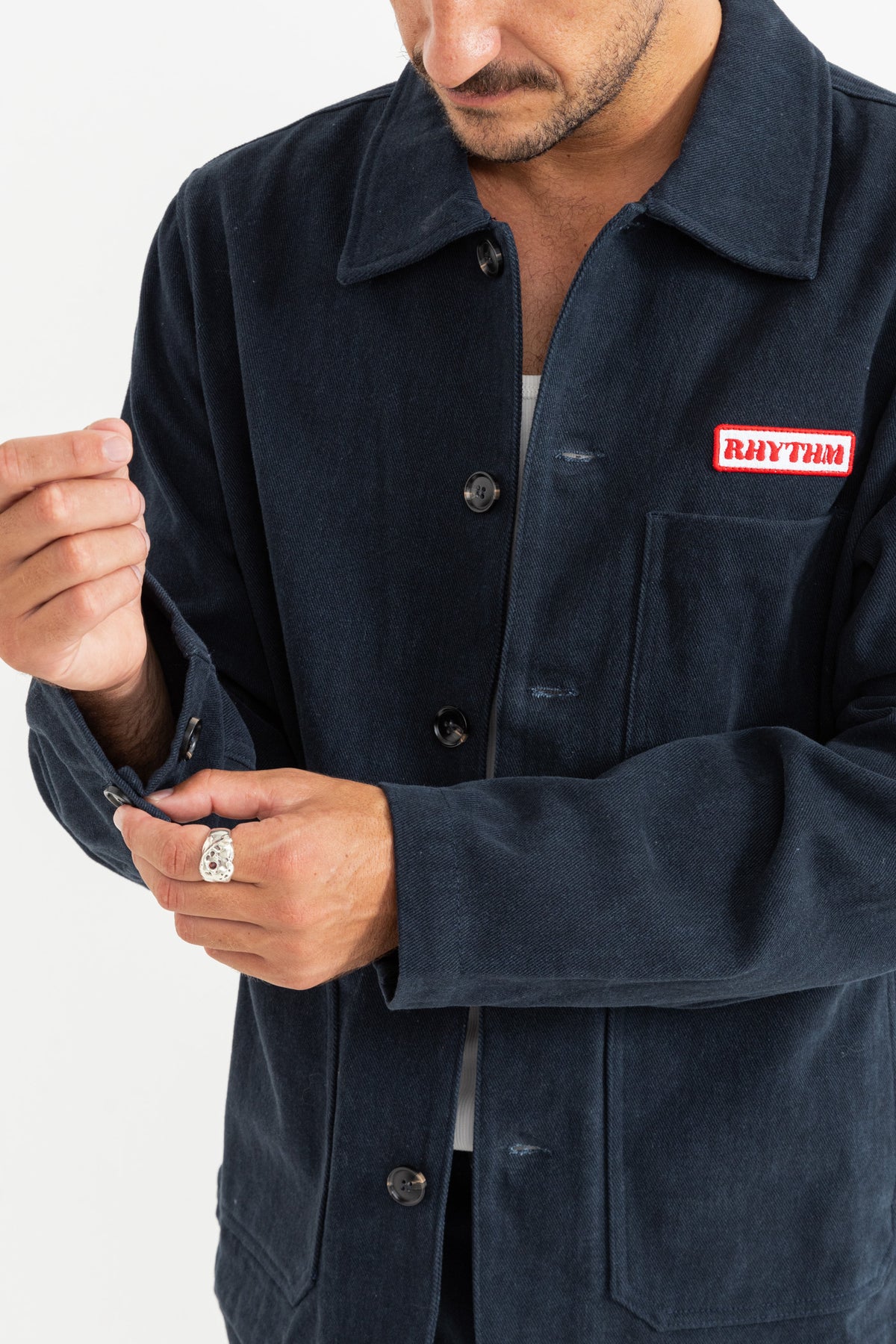 Rhythm Canvas Mechanics Jacket NAVY