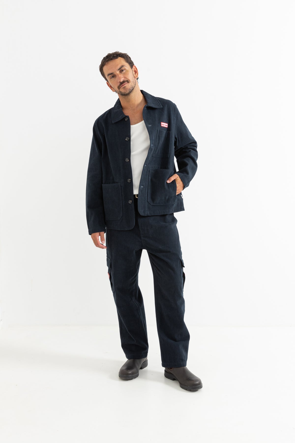 Rhythm Canvas Mechanics Jacket NAVY