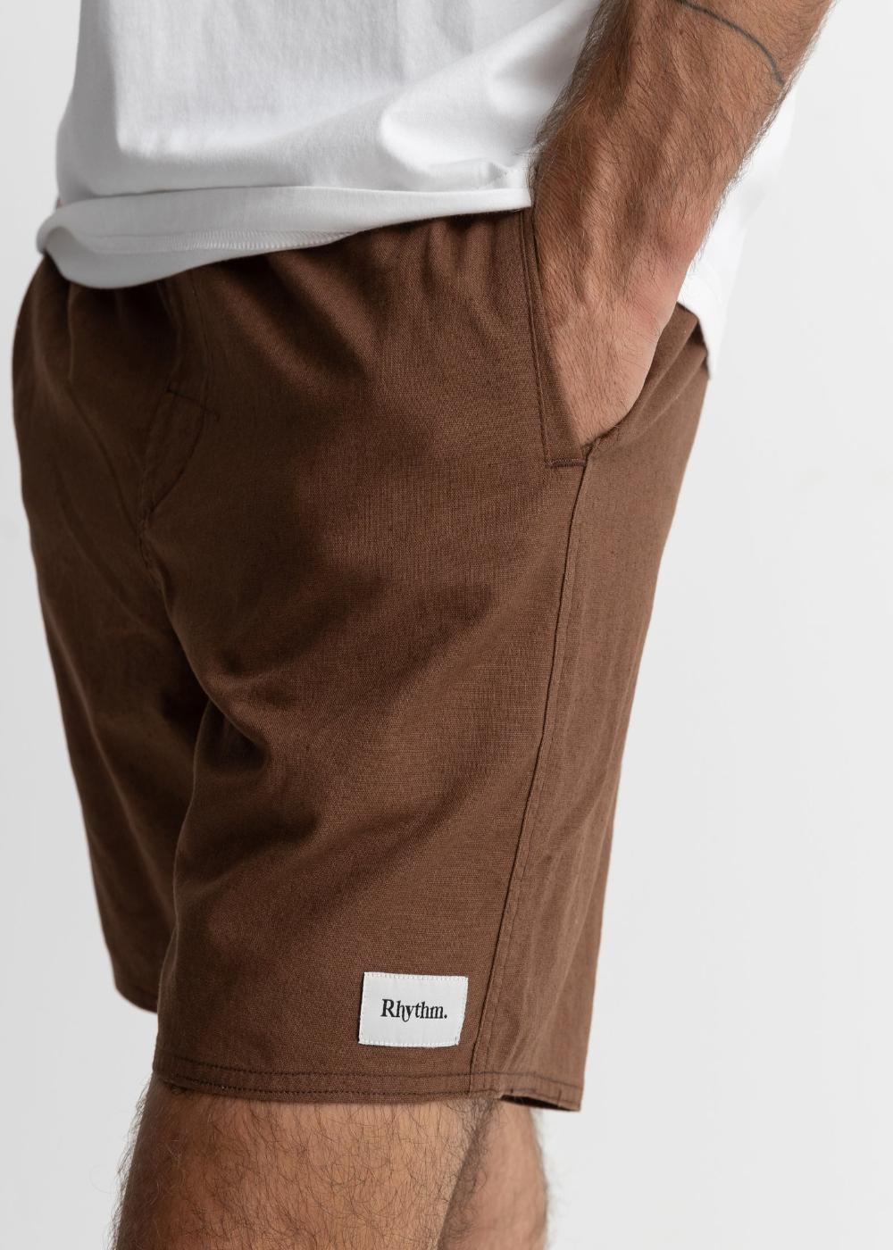 Classic Linen Jam מכנסי פשתן/כותנה קצרים