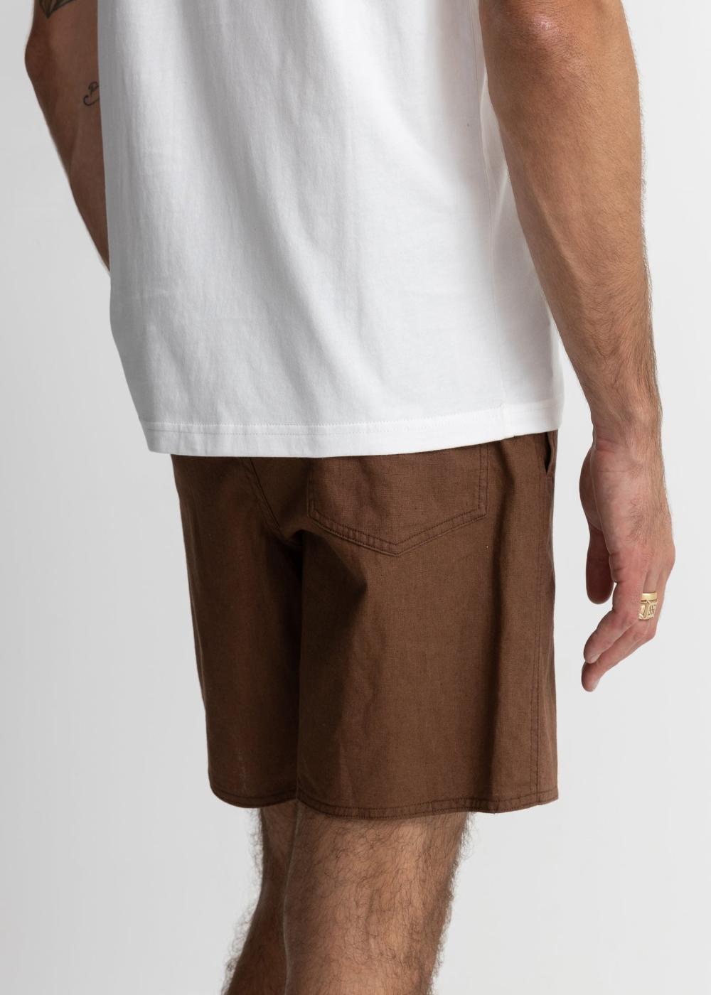 Classic Linen Jam מכנסי פשתן/כותנה קצרים