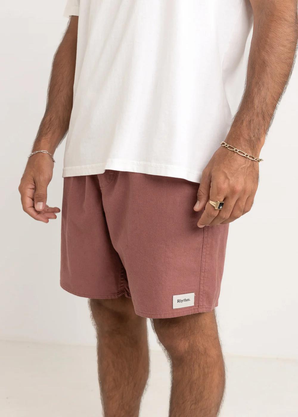 Classic Linen Jam מכנסי פשתן/כותנה קצרים