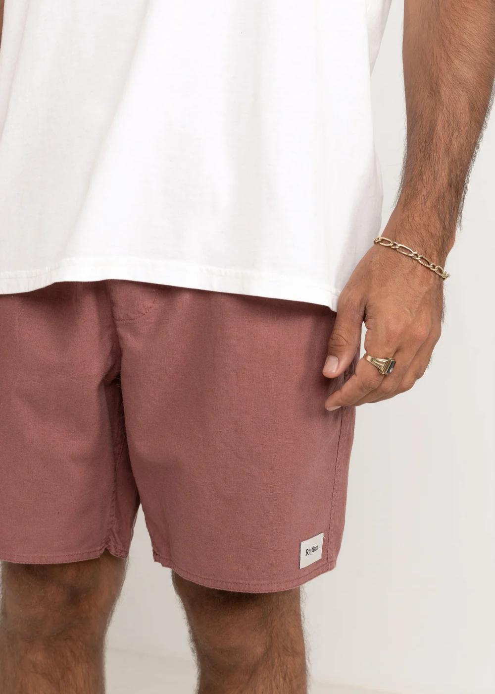 Classic Linen Jam מכנסי פשתן/כותנה קצרים