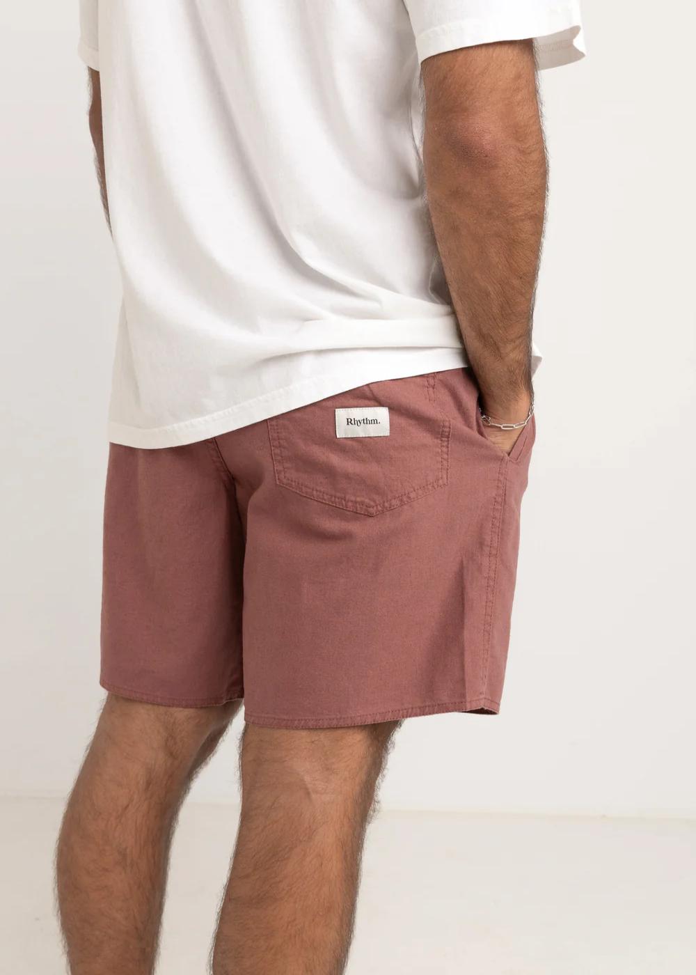 Classic Linen Jam מכנסי פשתן/כותנה קצרים