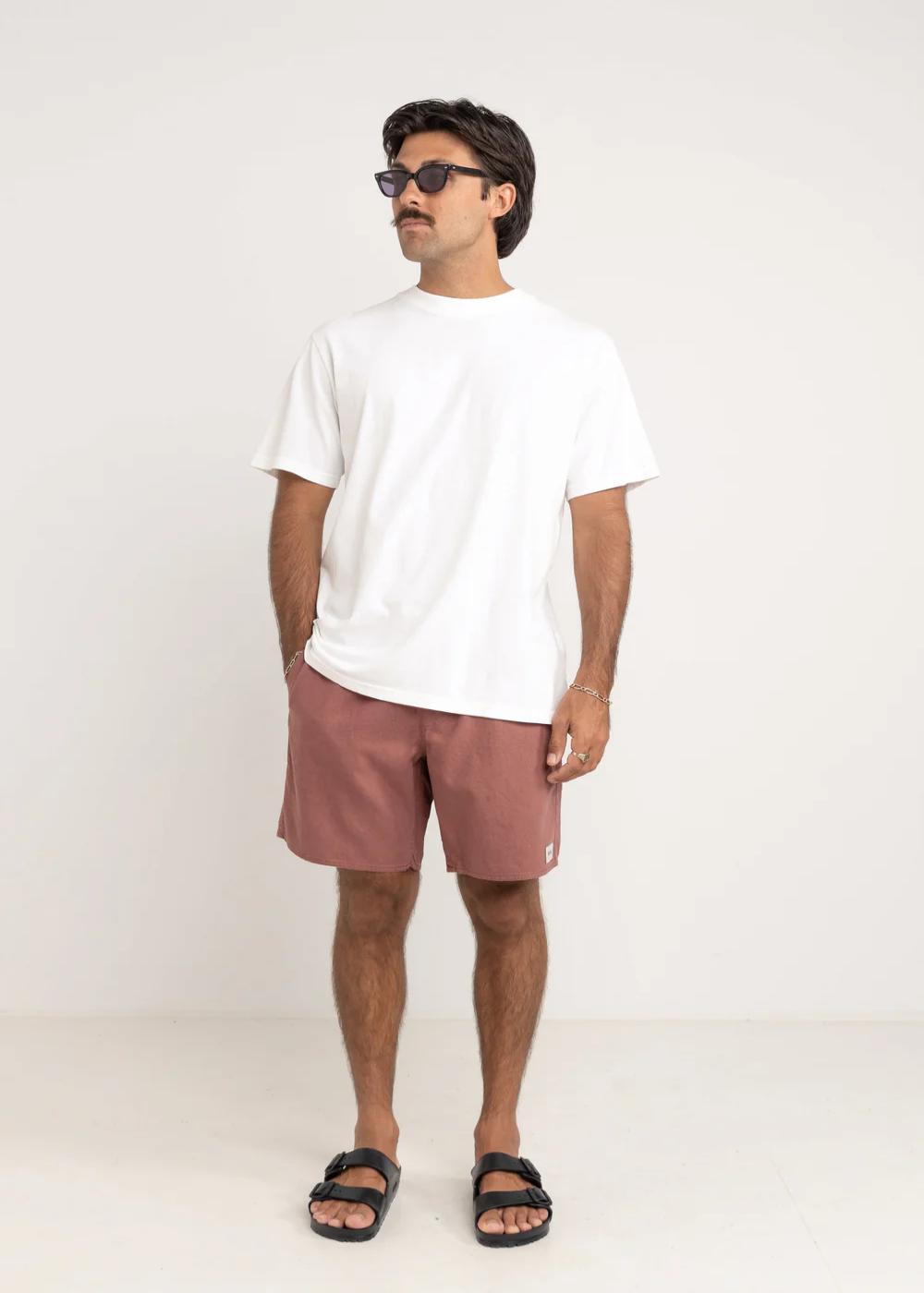 Classic Linen Jam מכנסי פשתן/כותנה קצרים