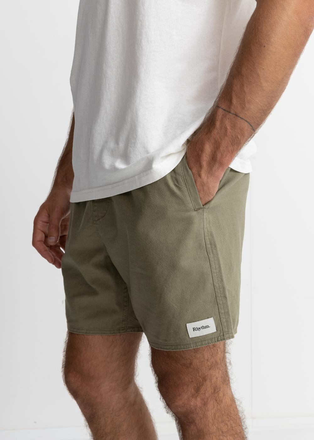 Classic Linen Jam מכנסי פשתן/כותנה קצרים