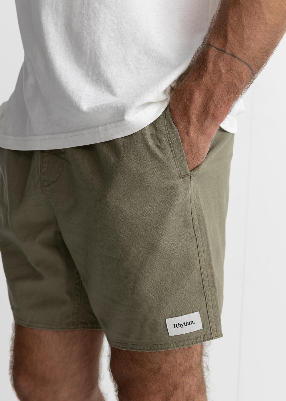 Classic Linen Jam מכנסי פשתן/כותנה קצרים