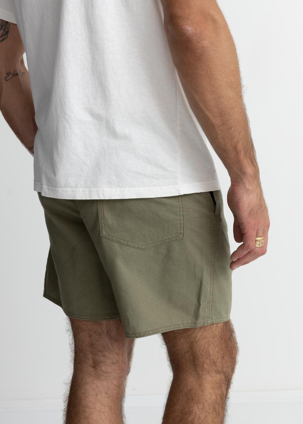Classic Linen Jam מכנסי פשתן/כותנה קצרים
