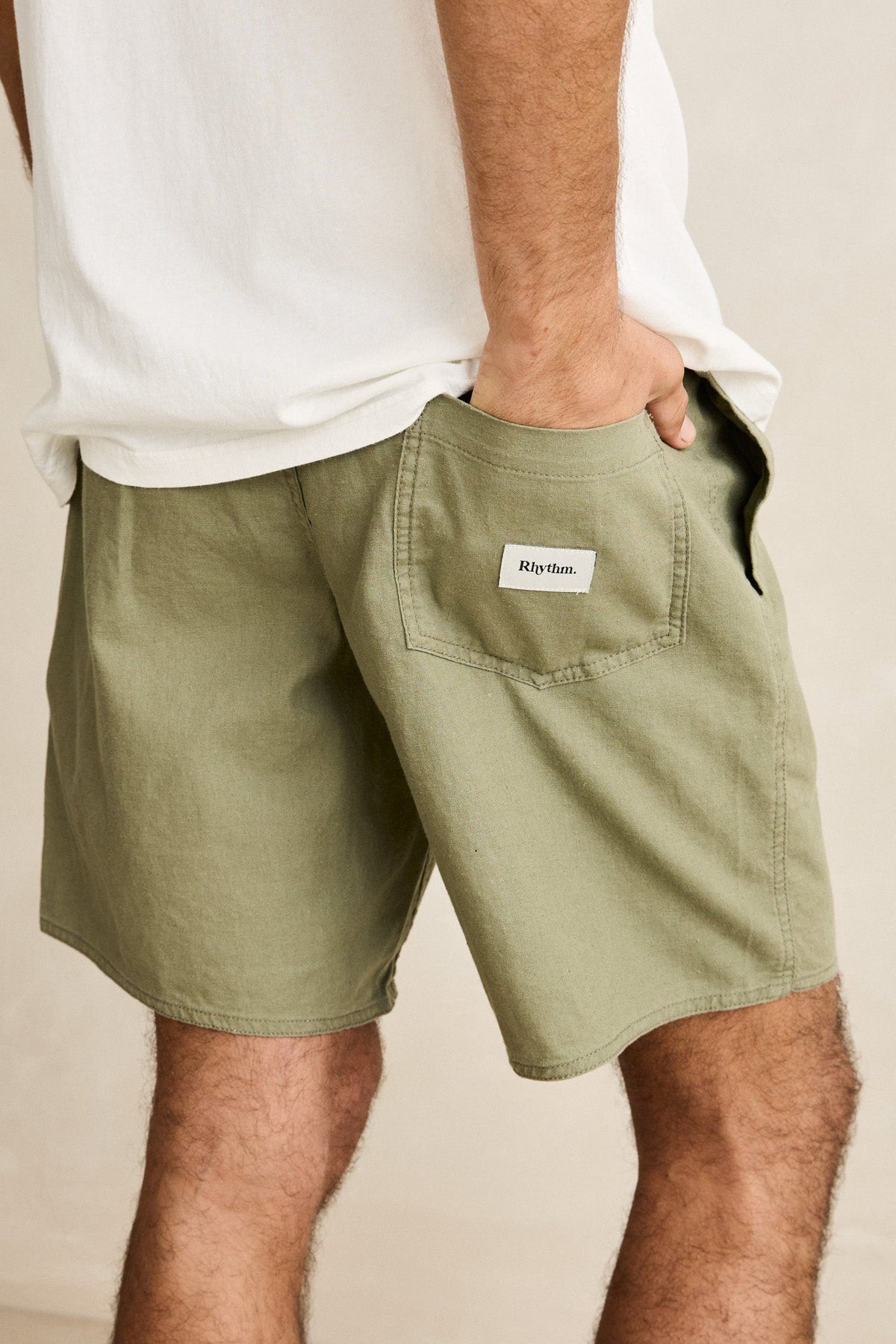 Rhythm Classic Linen Jam OLIVE