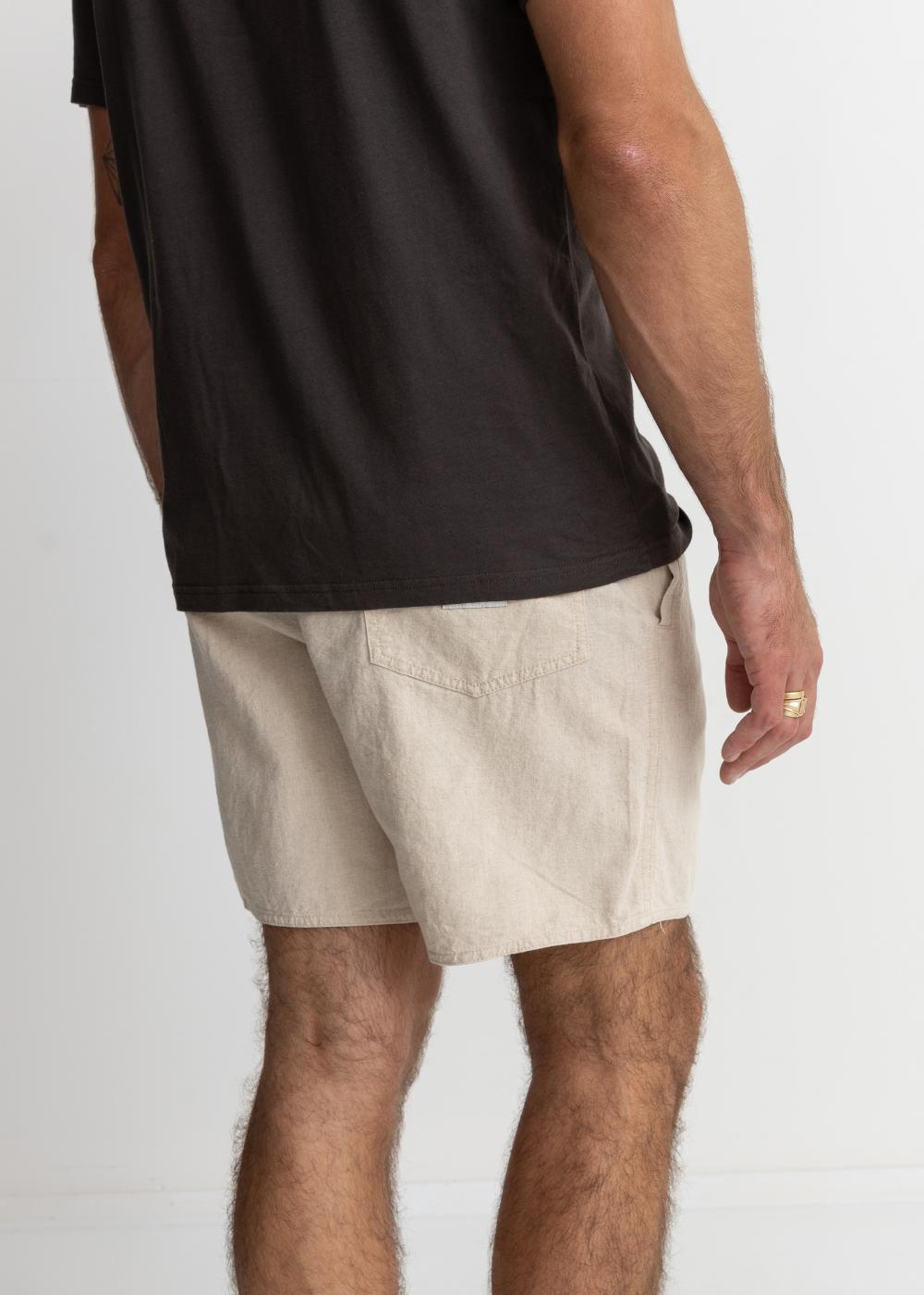 Classic Linen Jam מכנסי פשתן/כותנה קצרים