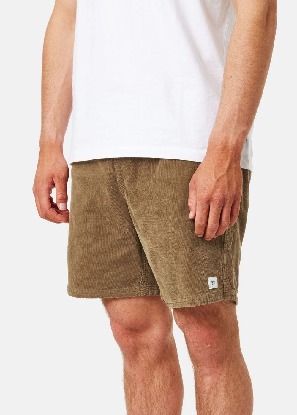 Cord Local Short - מכנסי קורדורוי קצרים צבע אמבר
