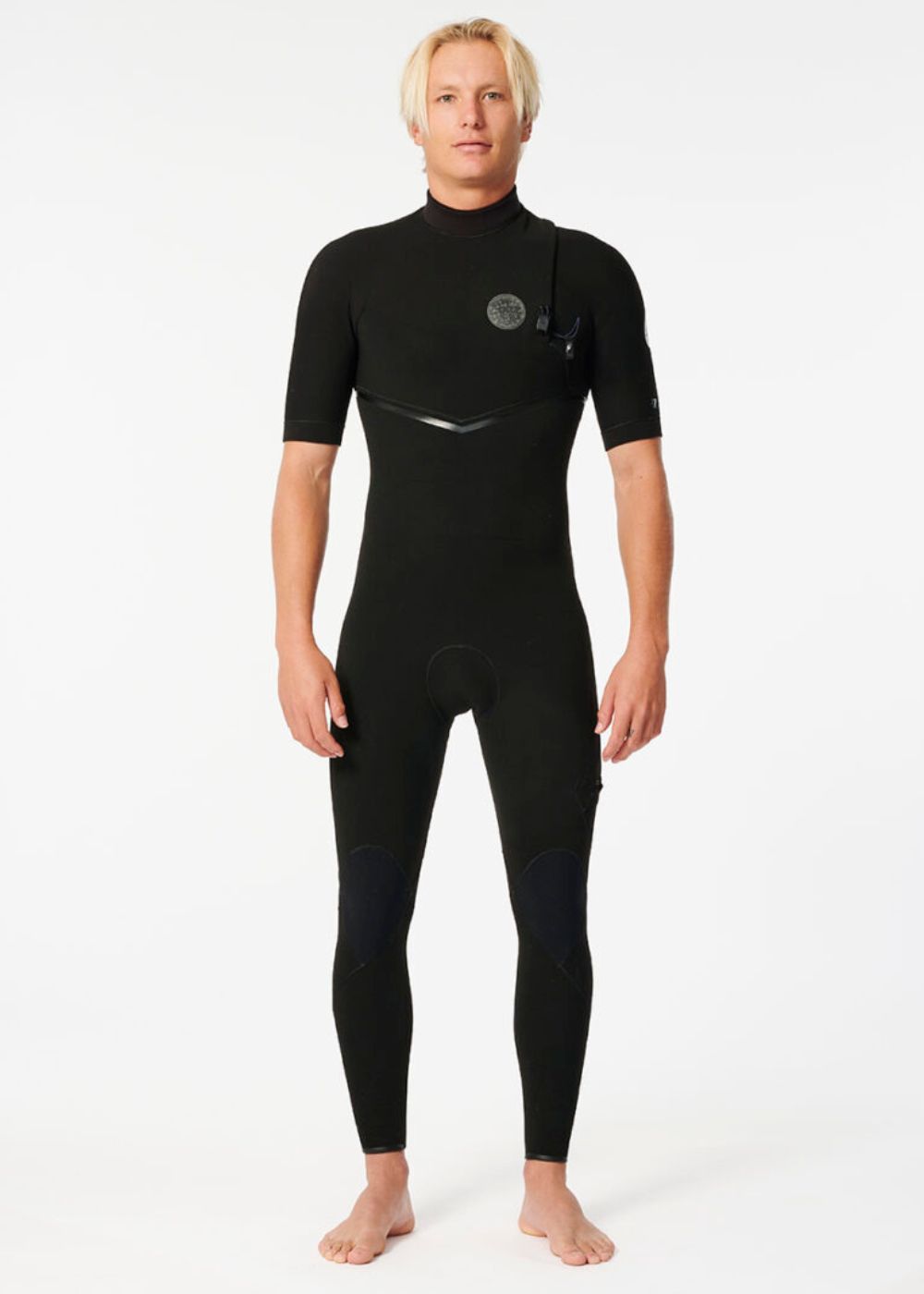 חליפת גלישה עם שרוול קצר E-Bomb Zip Free 2/2 Short Sleeve Wetsuit