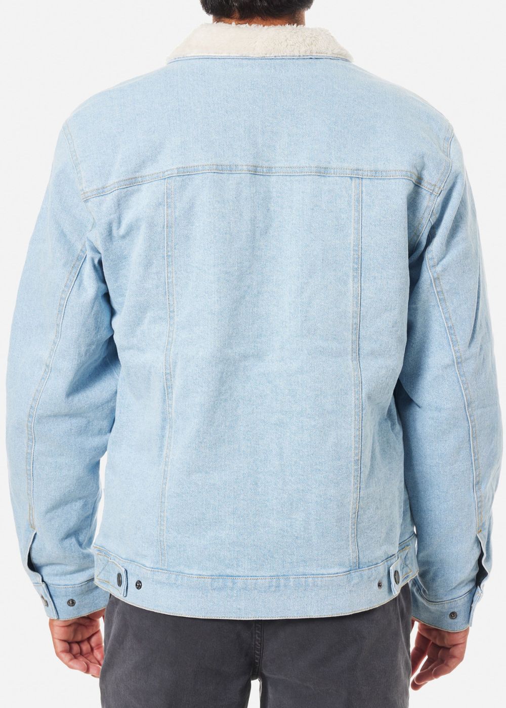 Harris Denim Jacket - ג׳קט ג׳ינס פרווה