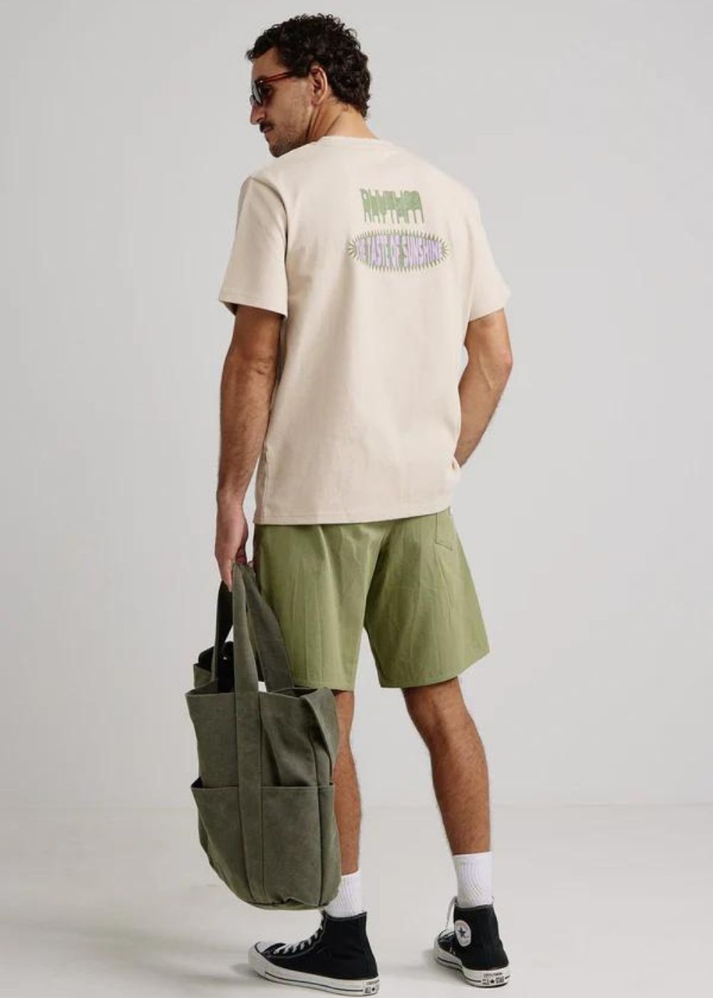 Heavy Vintage Block Ss T-Shirt - טישרט קצרה 100% כותנה