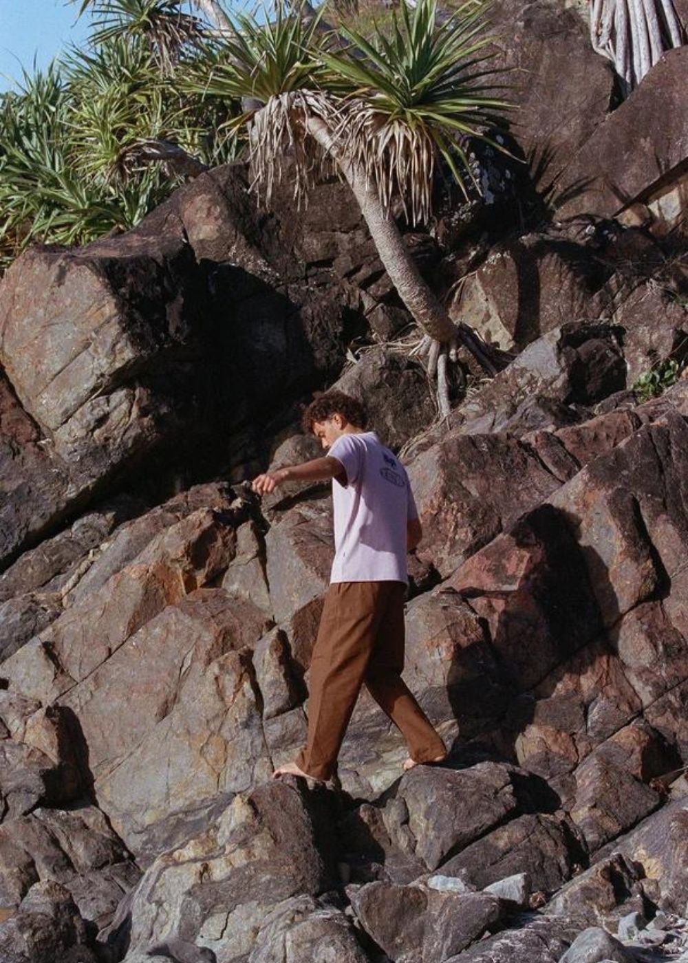 Heavy Vintage Block Ss T-Shirt - טישרט קצרה 100% כותנה