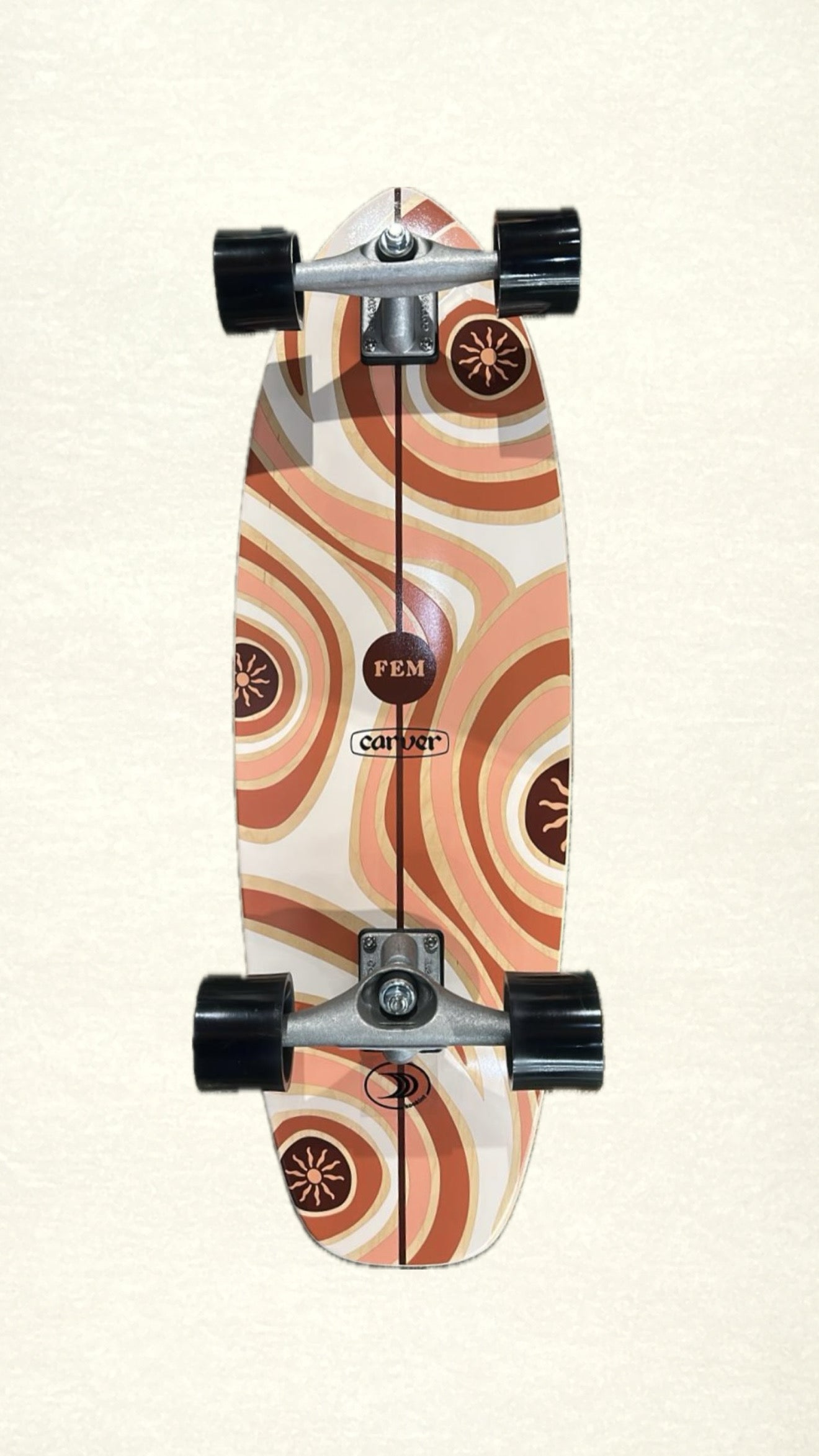 Carver CX Raw 30.75“ Rising Sisters Surfskate Complete (V4)