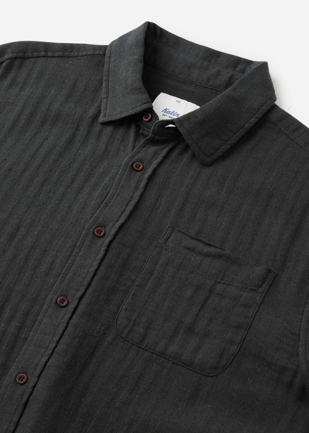 Alan Solid Shirt מכופתרת קצרה