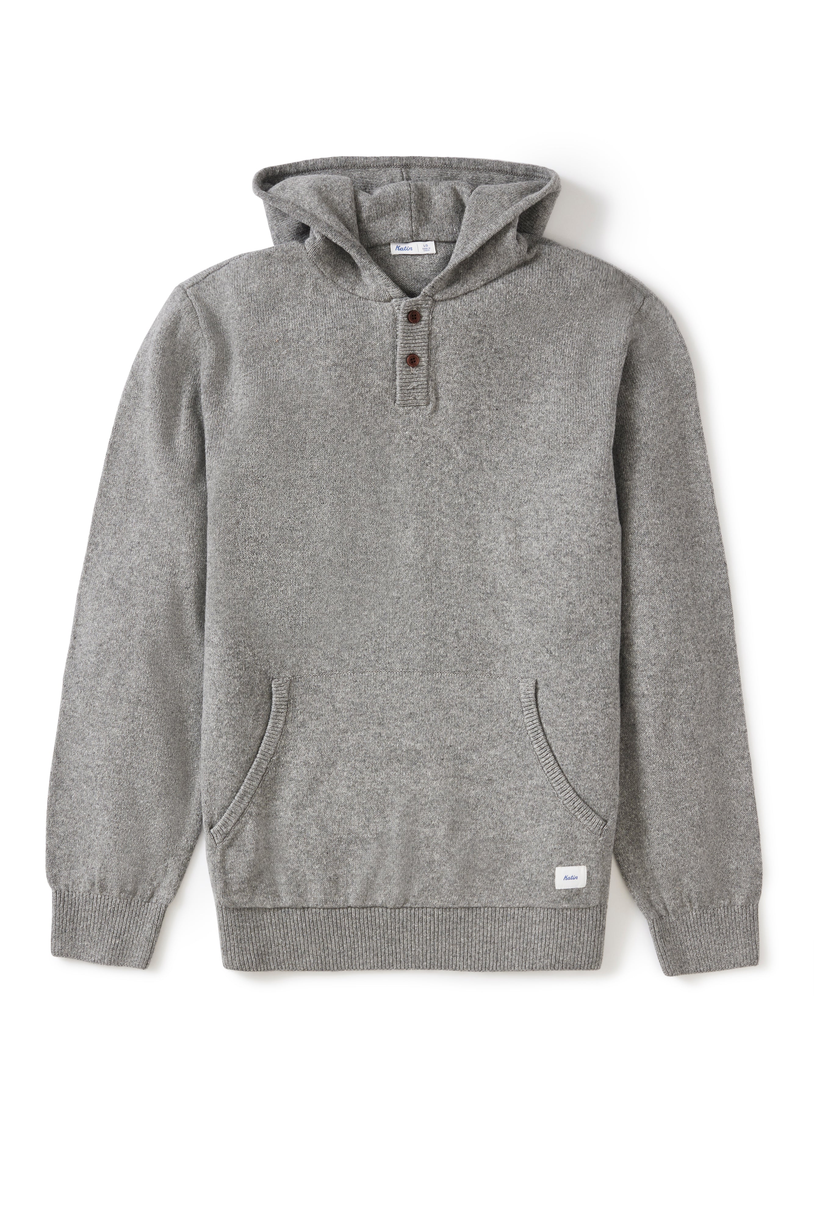 Hayes Hooded Henley Sweater