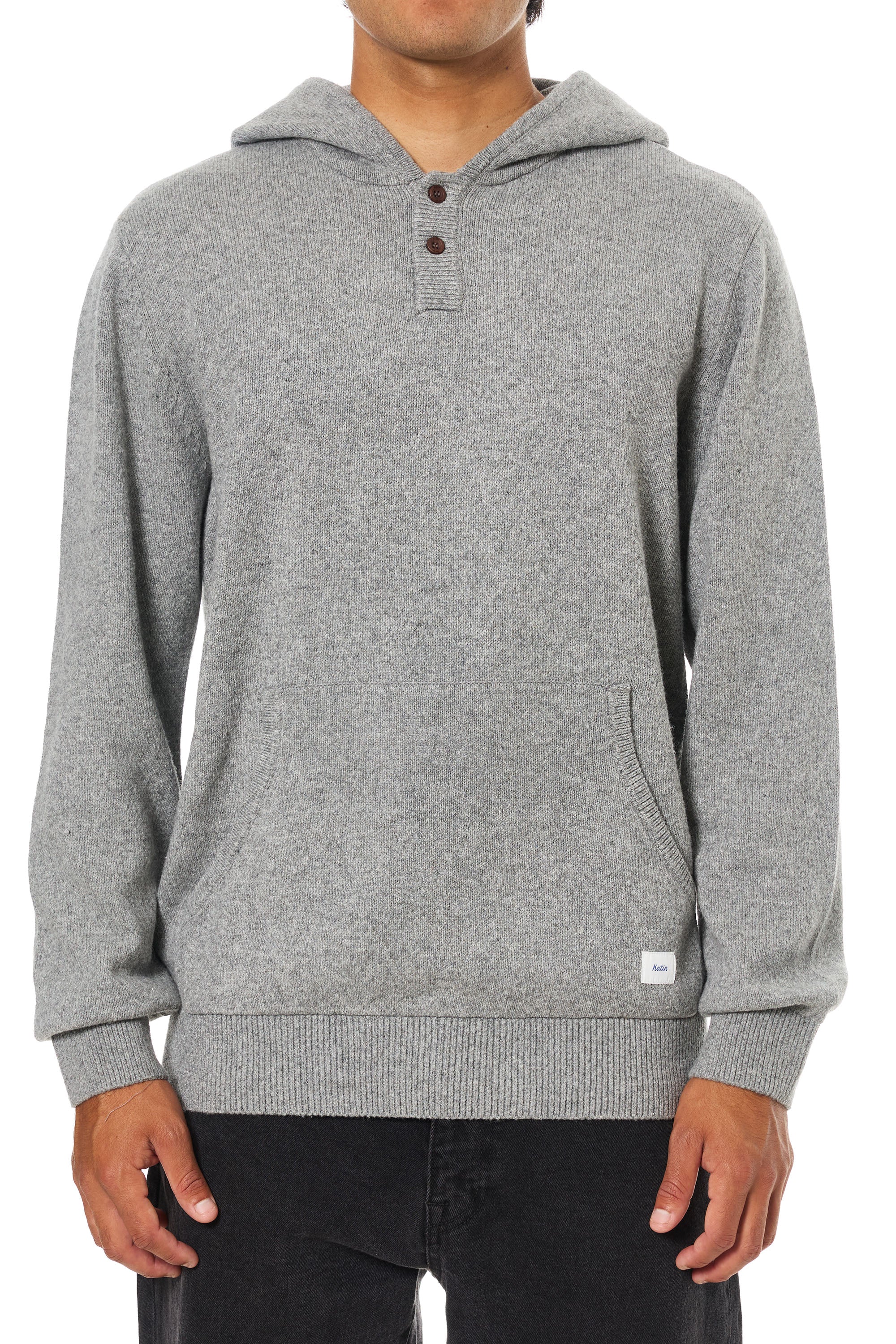 Hayes Hooded Henley Sweater
