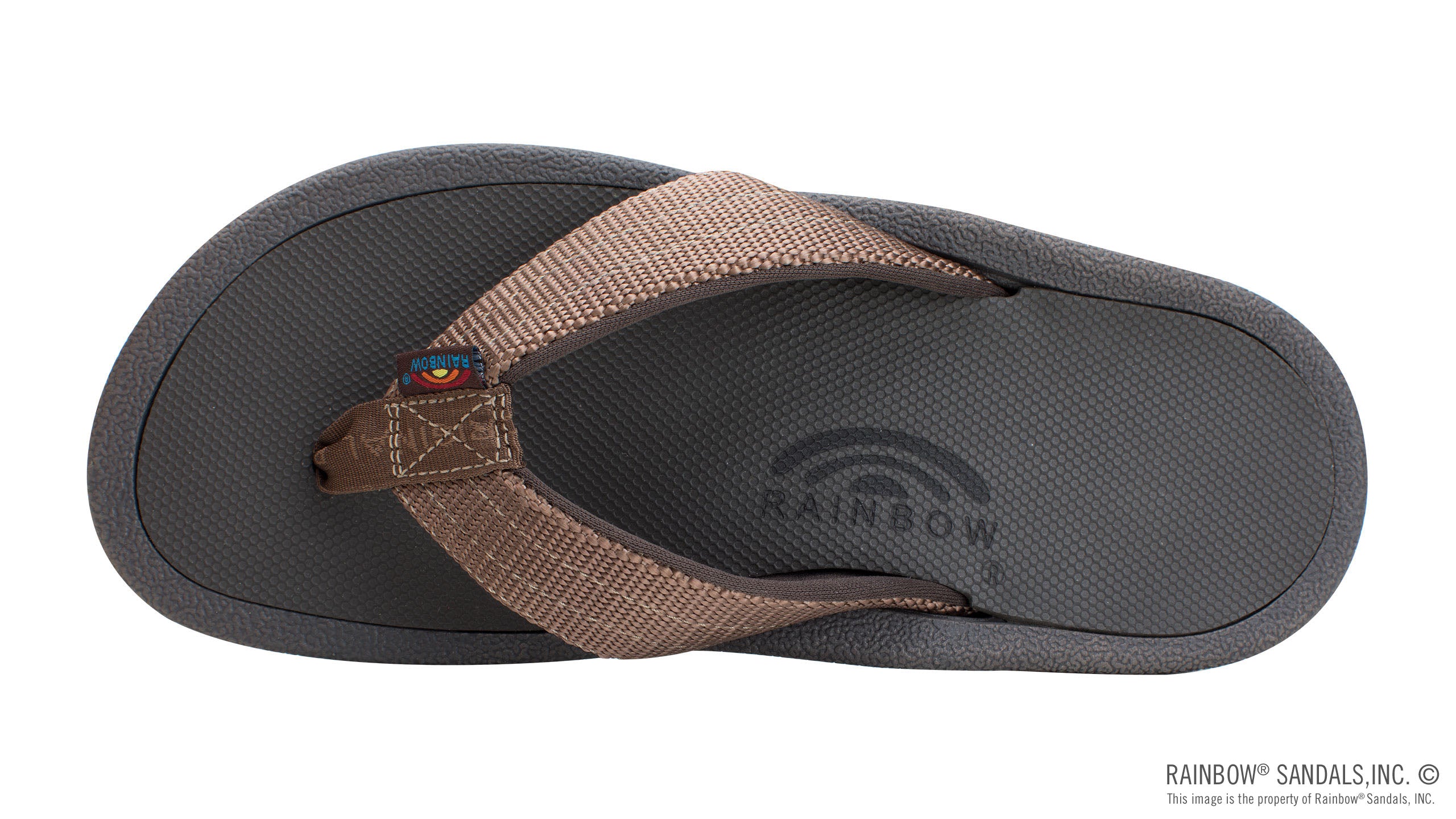 Mariner -Dk Brown Rubber Orthotic w \arch