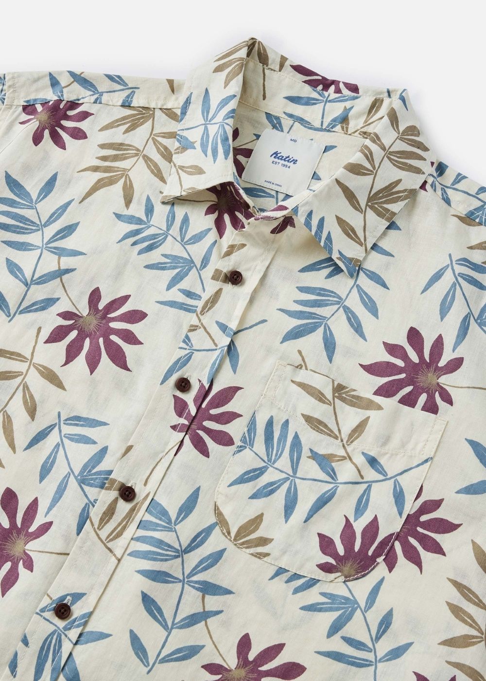 Rockaway Shirt - מכופתרת קצרה עם פרחים