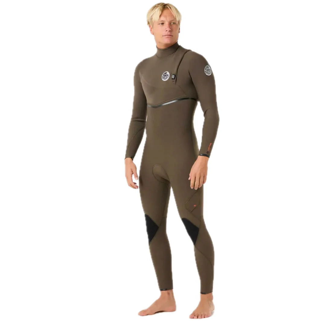 חליפת גלישה ארוכה 3/2 Flash Bomb 3/2 Zip Free Wetsuit