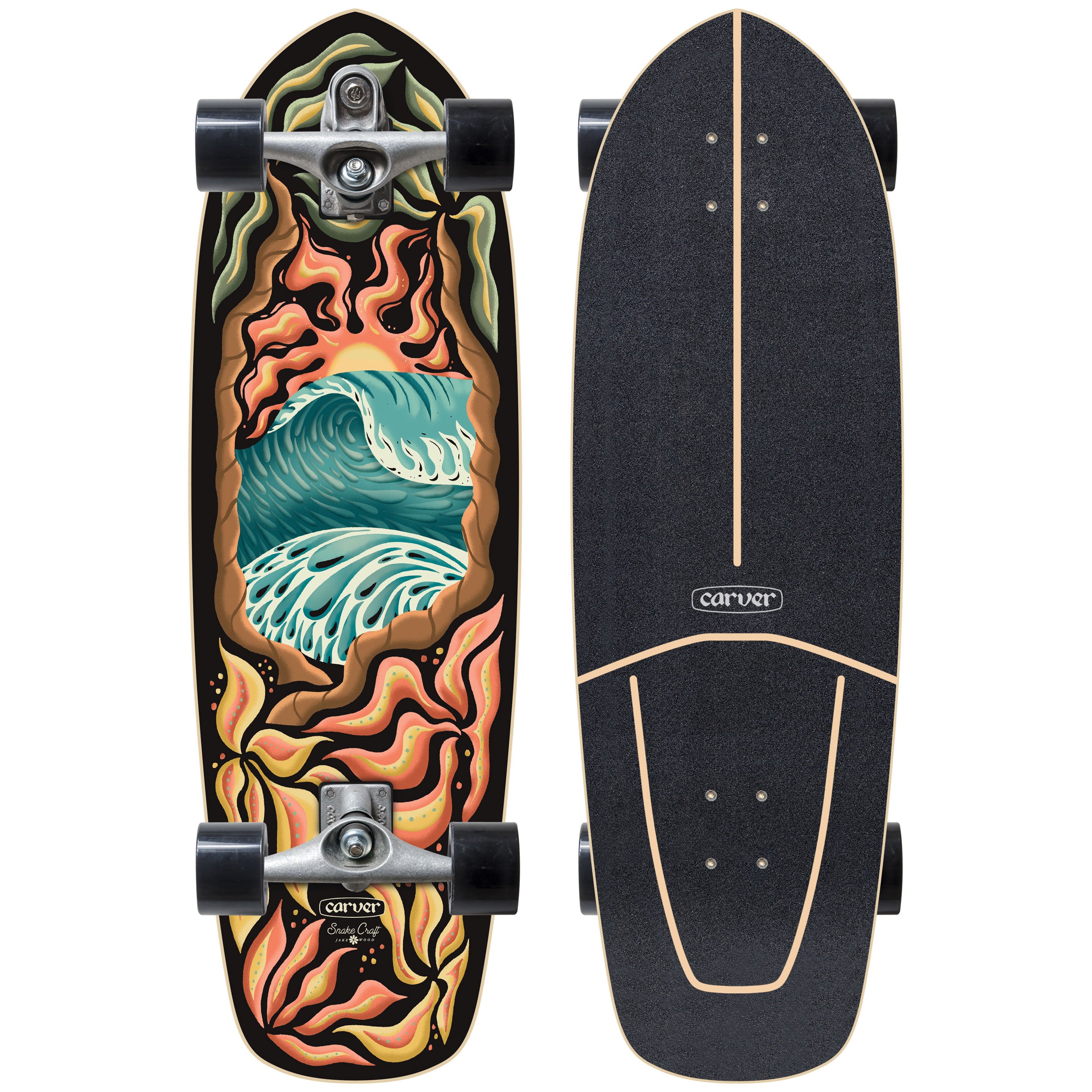 קארבר - Carver Psychedelic Sunset 32"