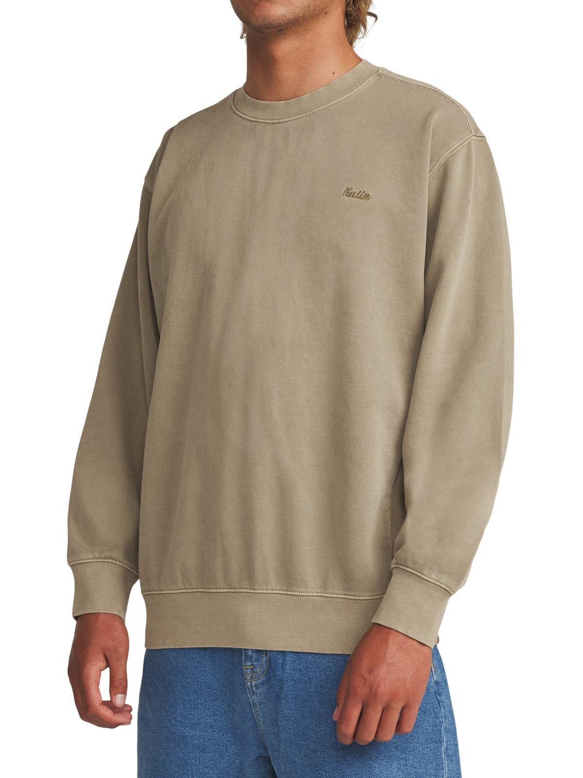 Emb Crew Fleece